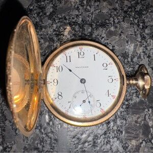 Waltham Gold Pocket Watch 1903